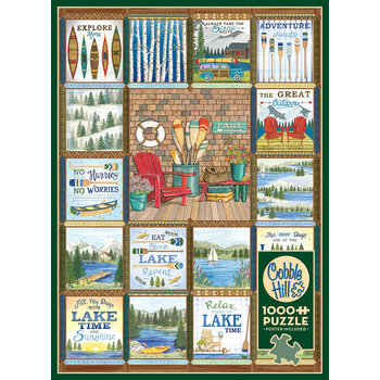 Cobble Hill Puzzles Cobble Hill Puzzle 1000pc Lake Country