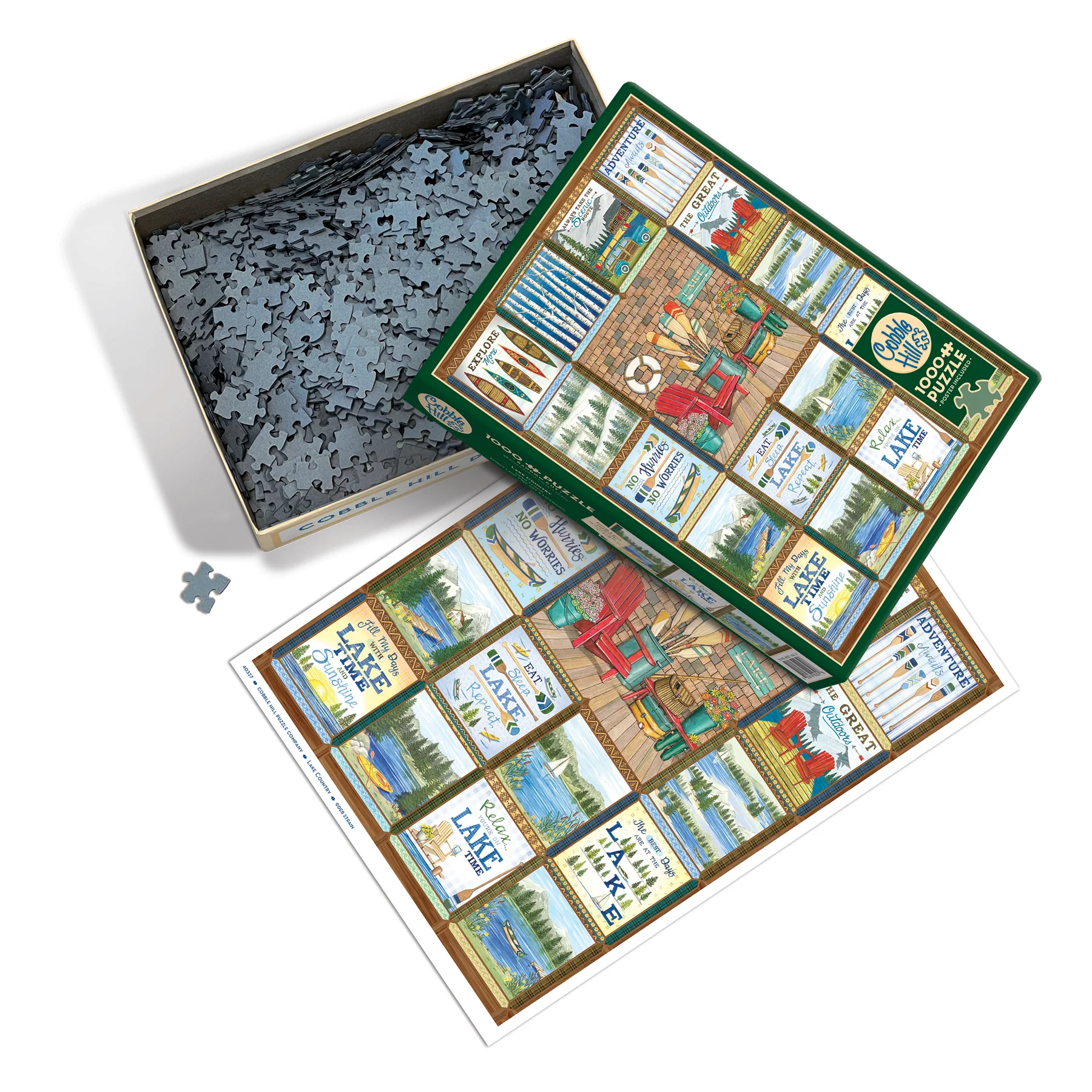 Cobble Hill Puzzles Cobble Hill Puzzle 1000pc Lake Country