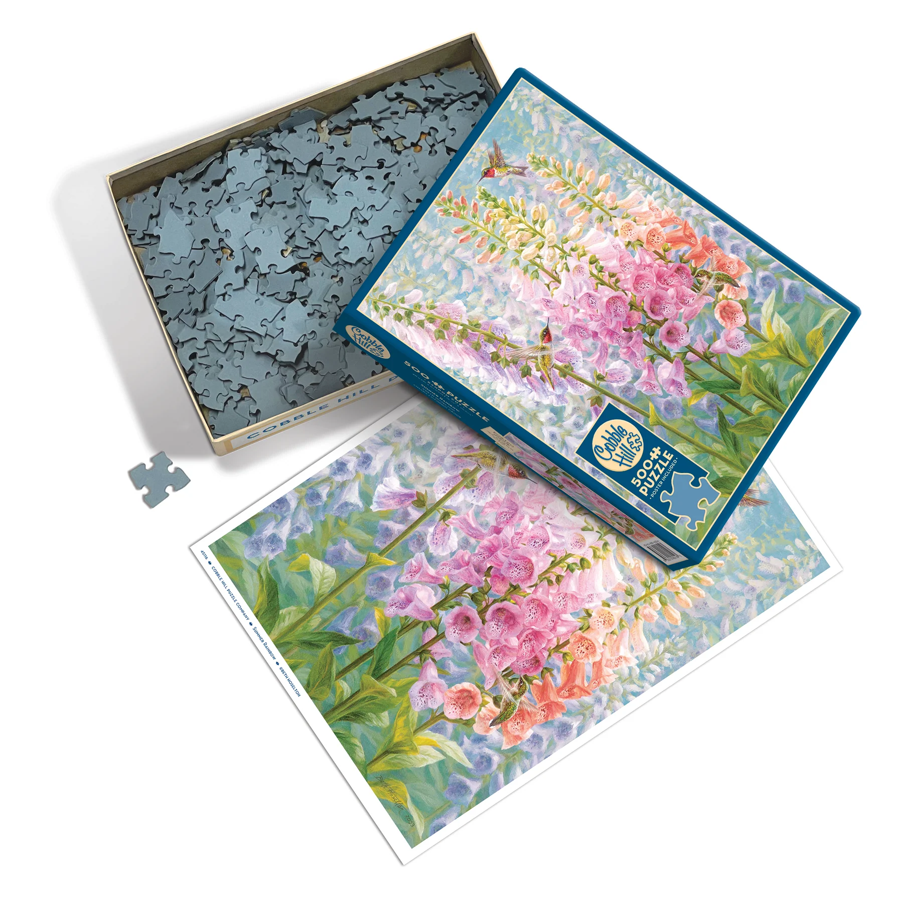 Cobble Hill Puzzles Cobble Hill  Puzzle 500pc Summer Rainbow