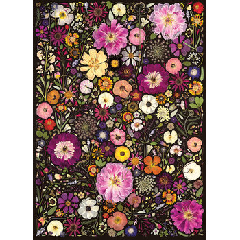 Cobble Hill Puzzles Cobble Hill  Puzzle 500pc Flower Press: Little Hollow & Red Daisy