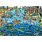 Cobble Hill Puzzles Cobble Hill Puzzle 1000pc Doodle Town Gone Fishing