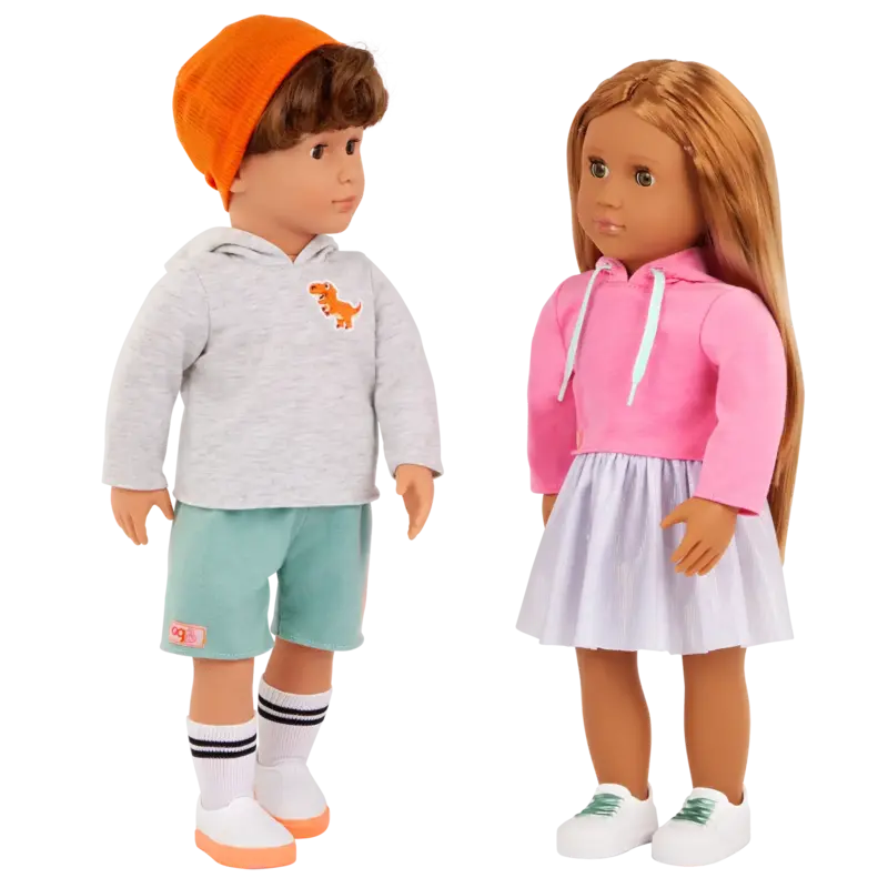Our Generation Our Generation 18" Dolls Lizzie & Oliver the best Friends