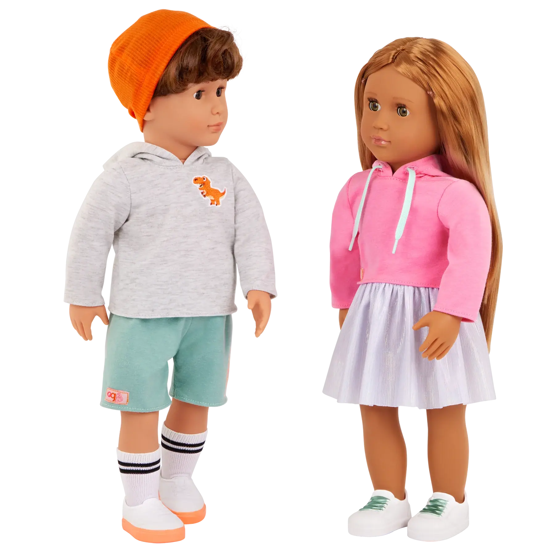 Our Generation Our Generation 18" Dolls Lizzie & Oliver the best Friends