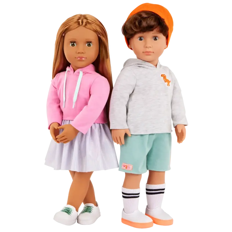 Our Generation Our Generation 18" Dolls Lizzie & Oliver the best Friends