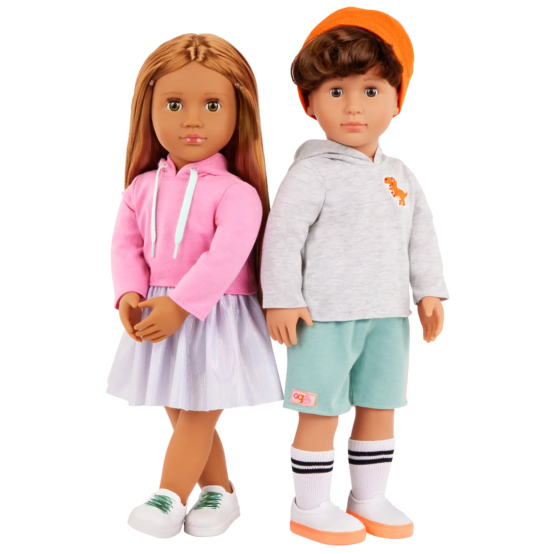 Our Generation Our Generation 18" Dolls Lizzie & Oliver the best Friends