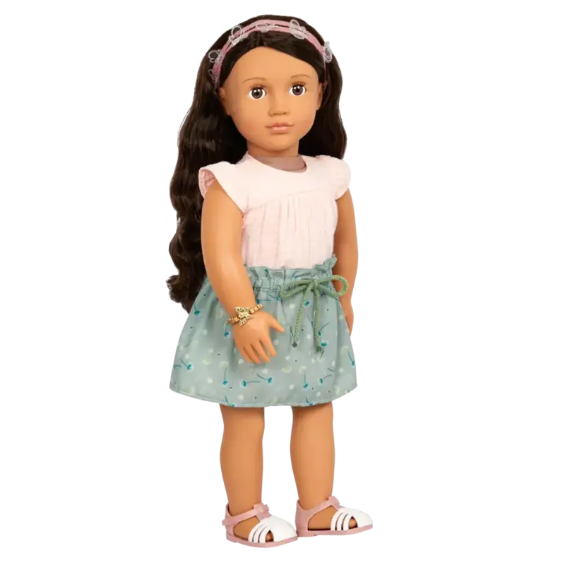 Our Generation Our Generation Doll Outfit: All Aflutter Outdoors Skirt and T-Shirt