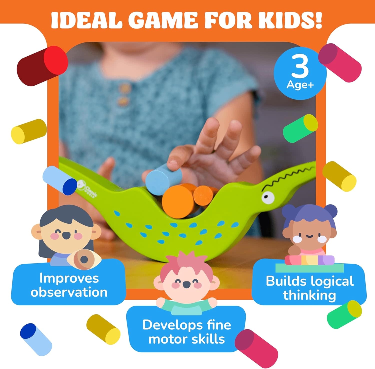 FoxMind Don't Rock the Croc Game