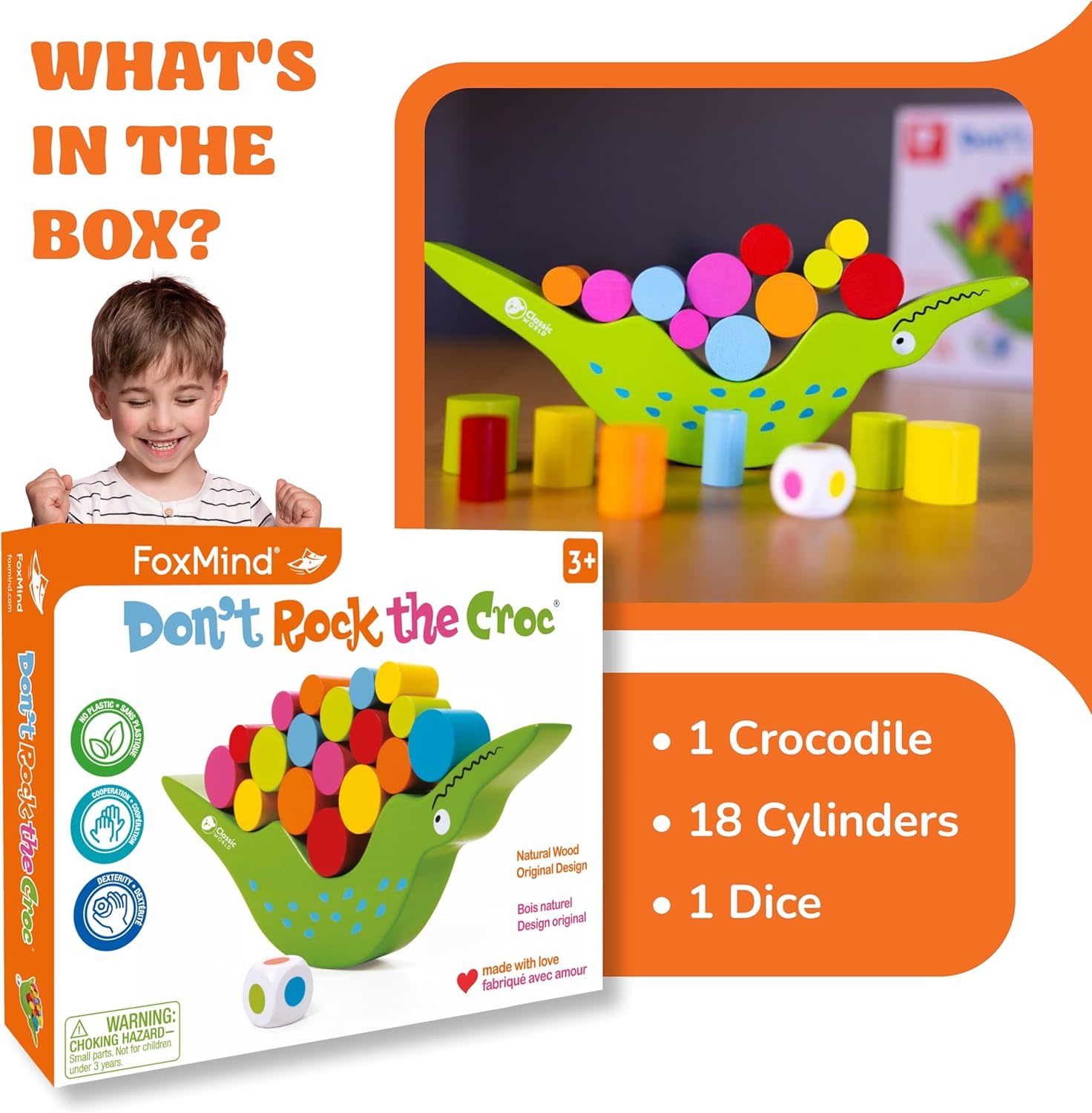 FoxMind Don't Rock the Croc Game