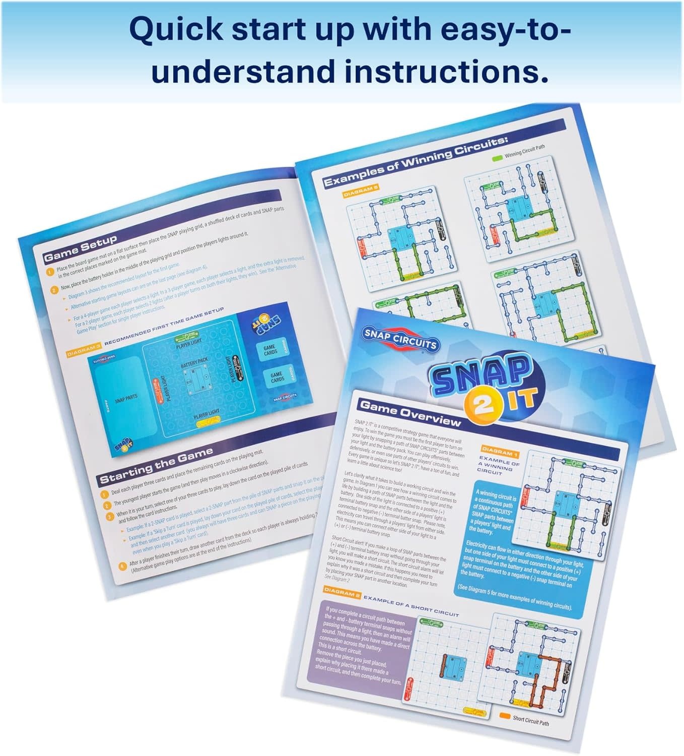 Elenco Snap Circuits Snap Circuits Snap-2-It Board Game