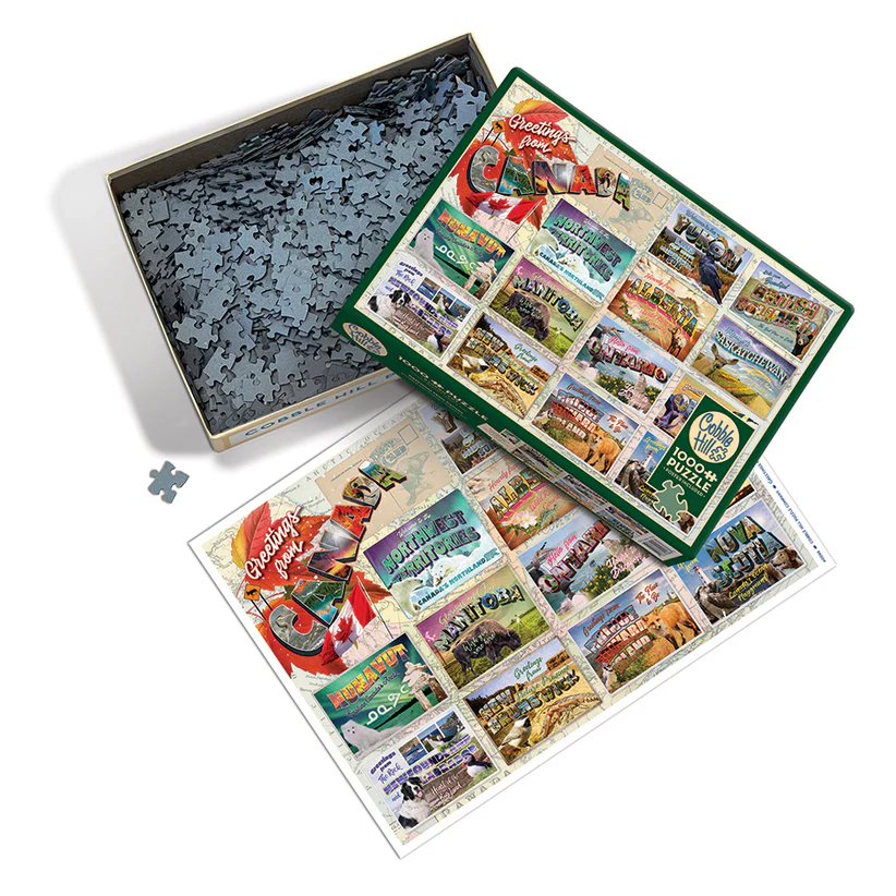 Cobble Hill Puzzles Cobble Hill Puzzle 1000pc Greeting From Canada