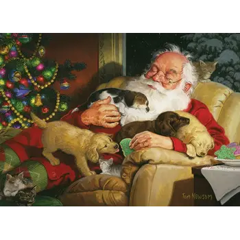 Cobble Hill Puzzles Cobble Hill Puzzle 1000pc Santa's Quiet Time