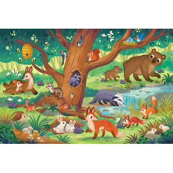 Cobble Hill Puzzles Cobble Hill Floor Puzzle 35pc Bear and Friends