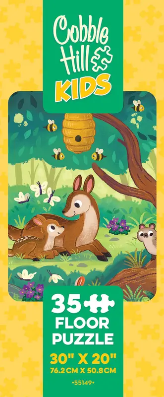 Cobble Hill Puzzles Cobble Hill Floor Puzzle 35pc Bear and Friends