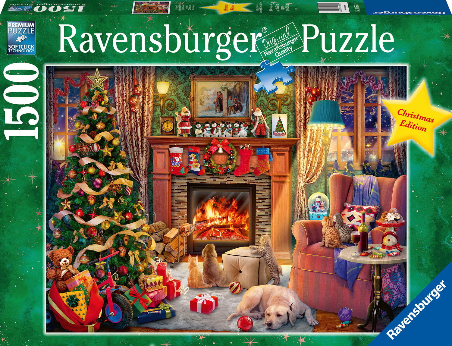 Ravensburger Puzzle 1500pc Christmas Eve