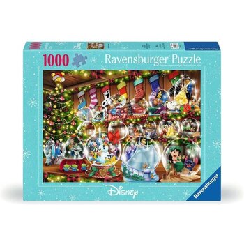 Ravensburger Puzzle 1000pc Disney Christmas Snow Globes