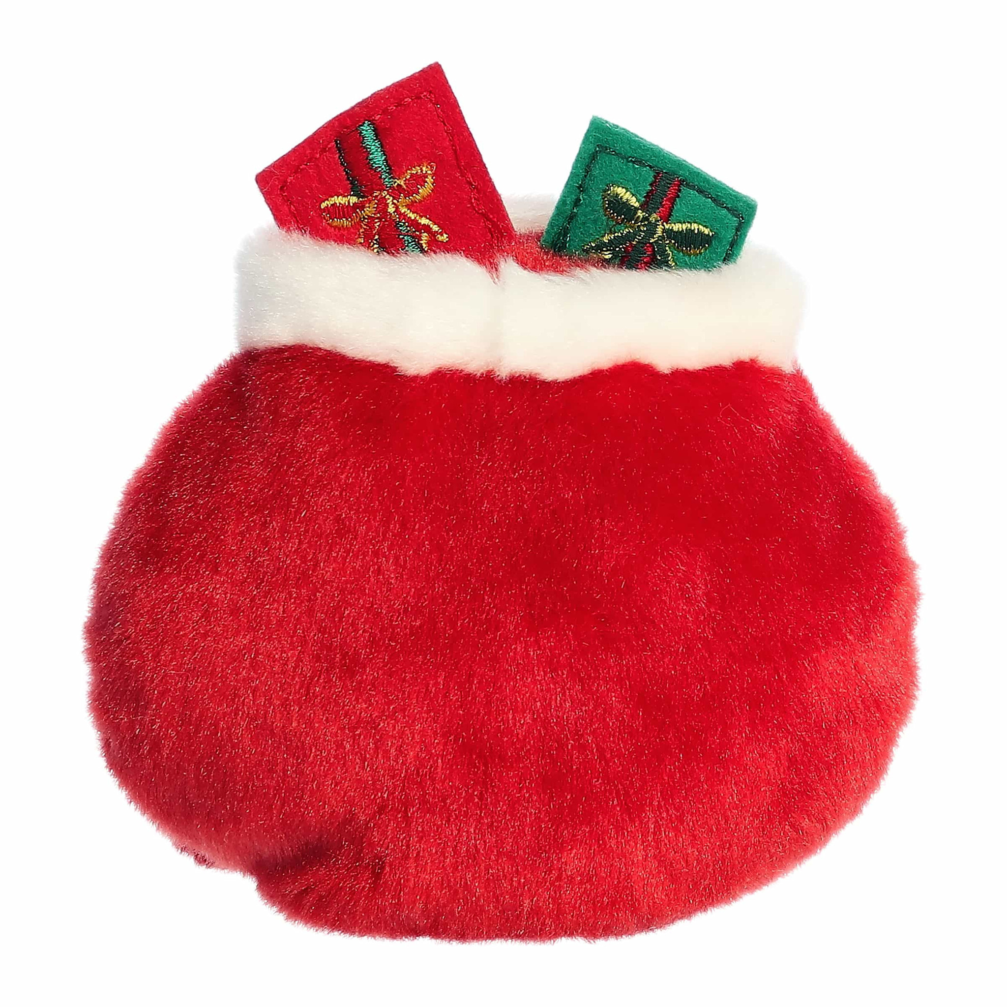 Palm Pals Velvet Santa Bag 8"