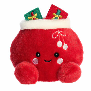 Palm Pals Velvet Santa Bag 8"