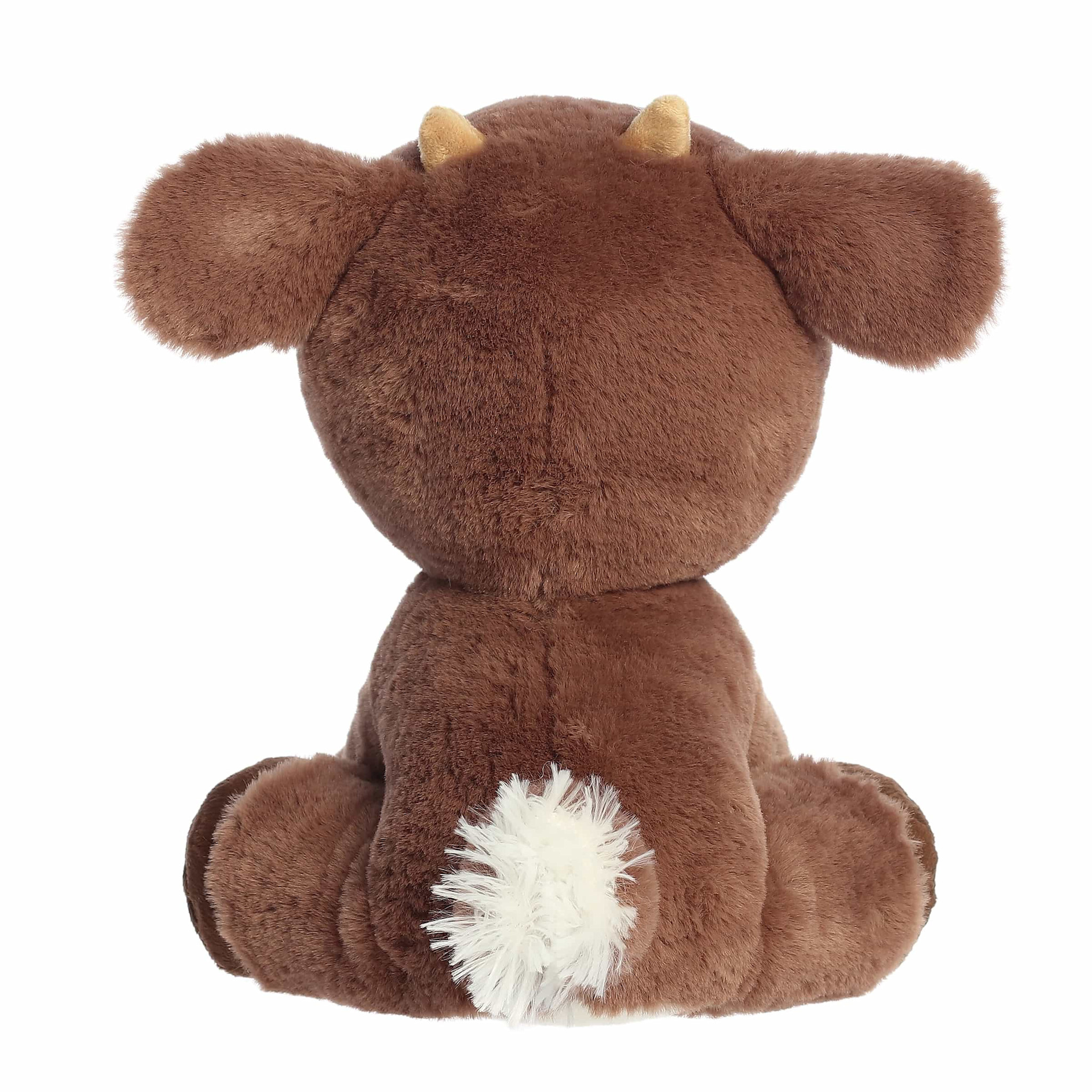 Aurora Plush Dashing Reindeer Cocoa Brown 8"