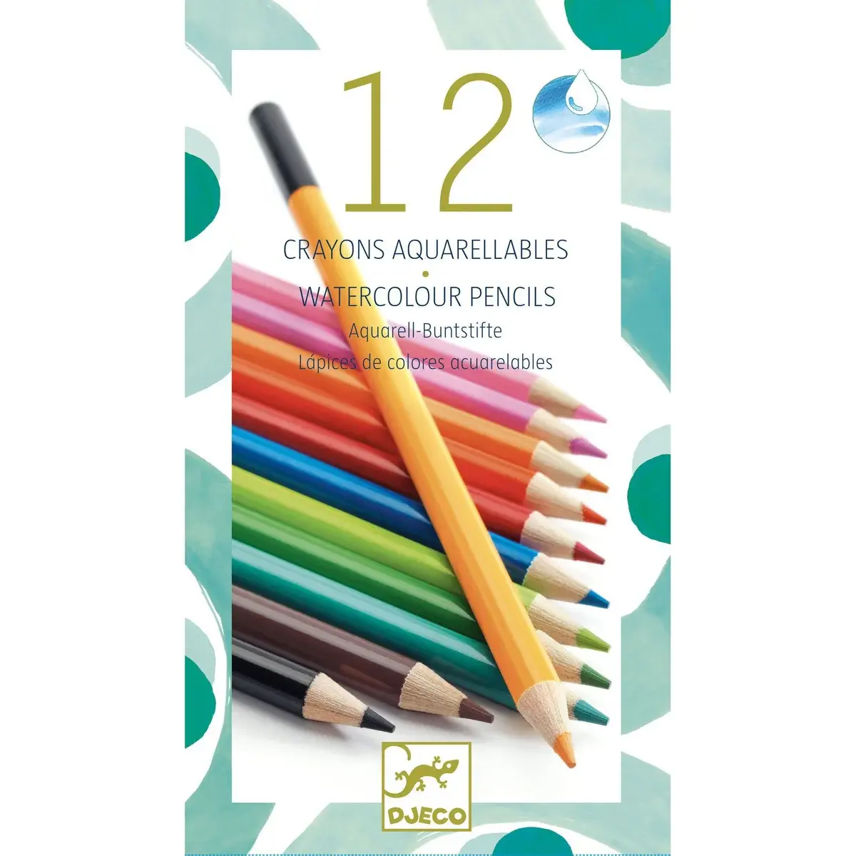 Djeco Watercolor Pencil Crayons