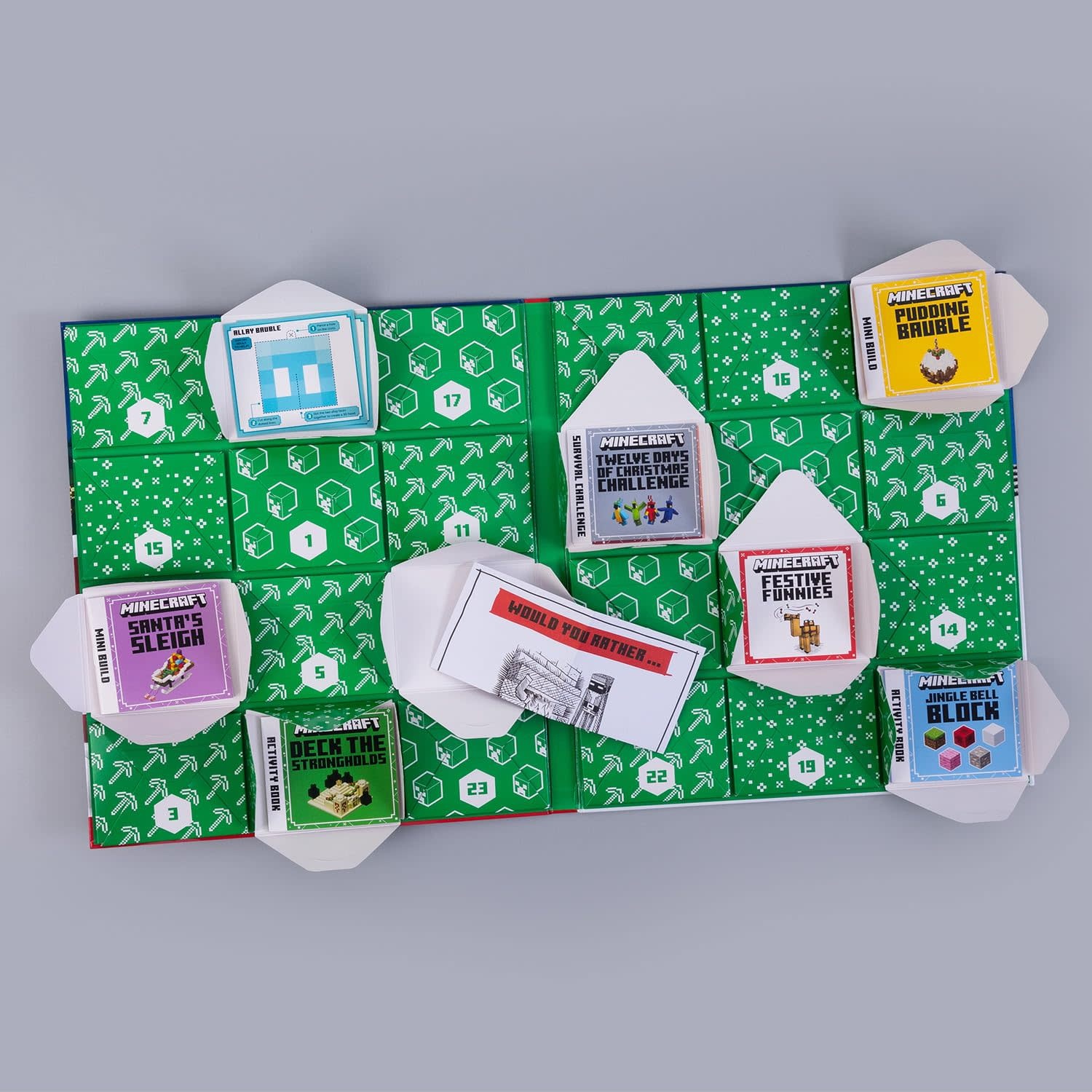 Minecraft Advent Calendar Book Collection