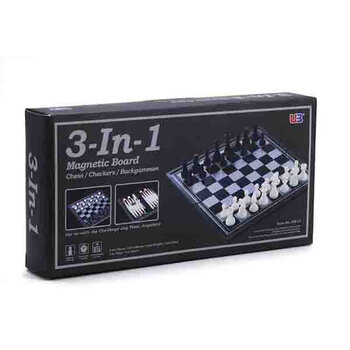 3 in 1 Chess/Checker/Backgammon