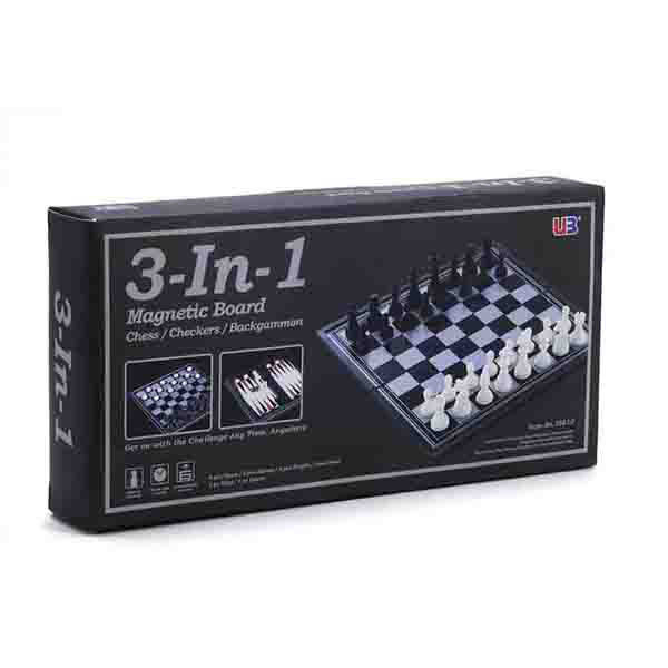 3 in 1 Chess/Checker/Backgammon