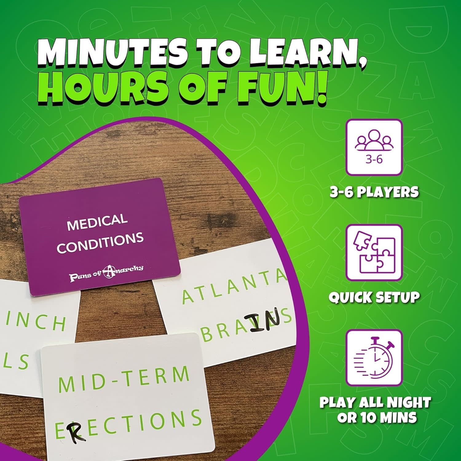 Puns of Anarchy Party Game