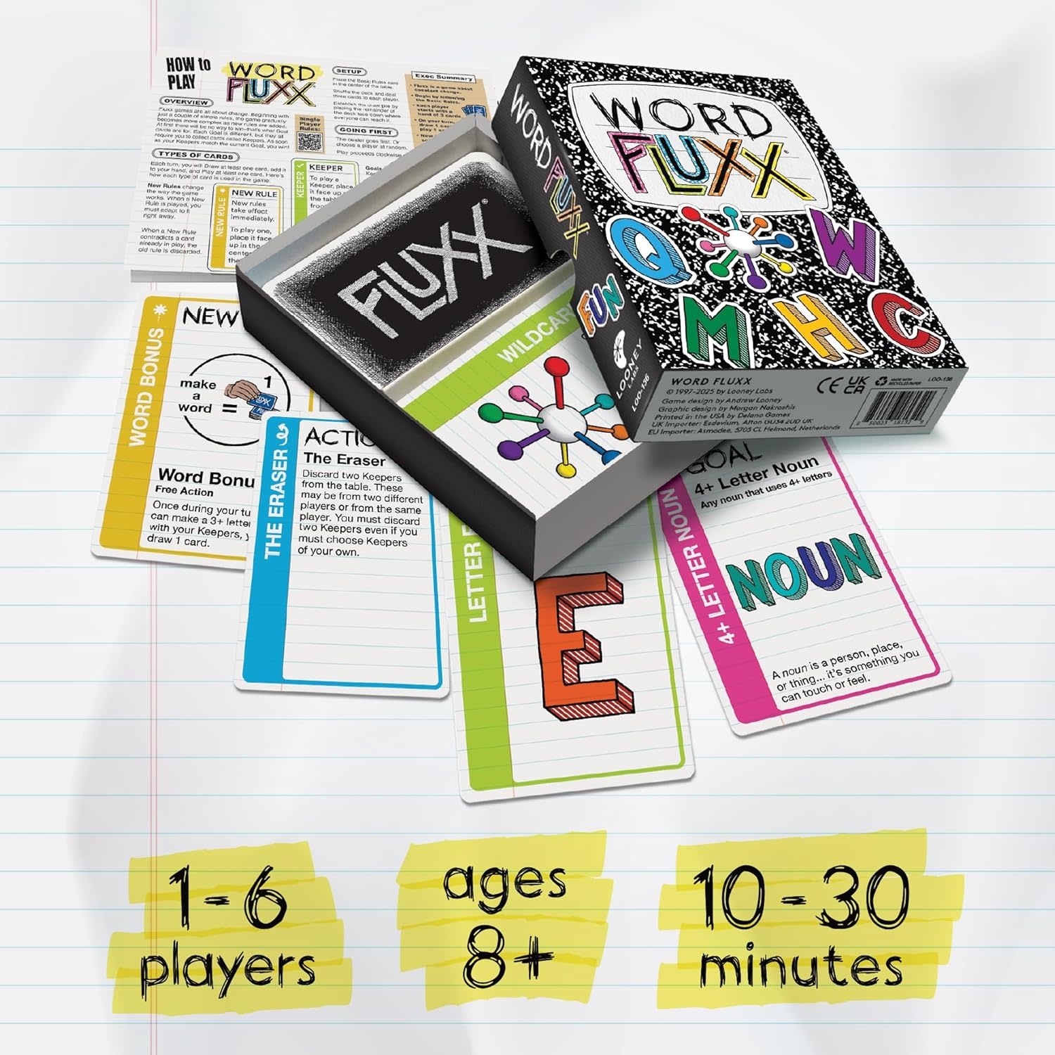 Fluxx Card Game: Word
