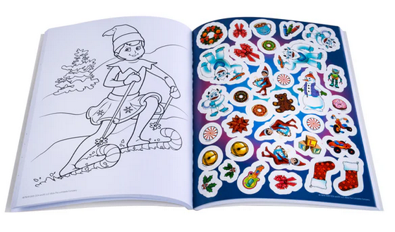 Elf on the Shelf Santa's North Pole Friends Activity Book