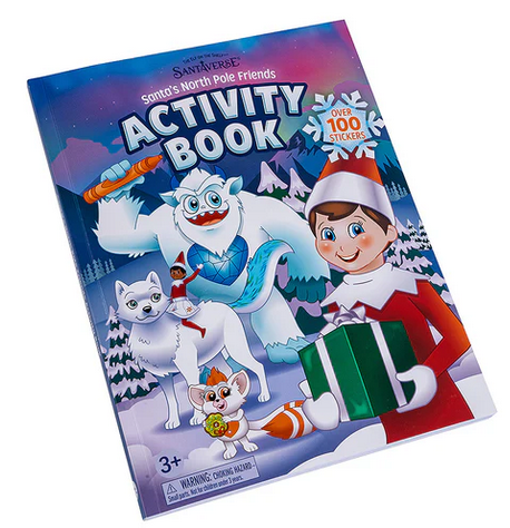 Elf on the Shelf Santa's North Pole Friends Activity Book