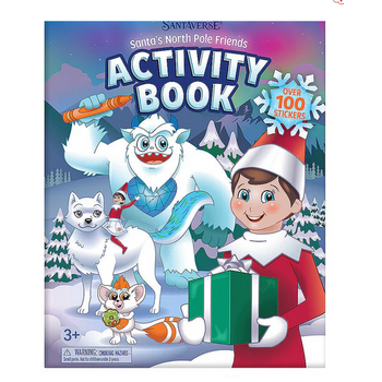 Elf on the Shelf Santa's North Pole Friends Activity Book