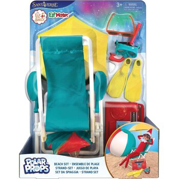 Elf on the Shelf Polar Props Beach Vacation Set