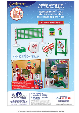 Elf on the Shelf Polar Props Pickleball Play Pack