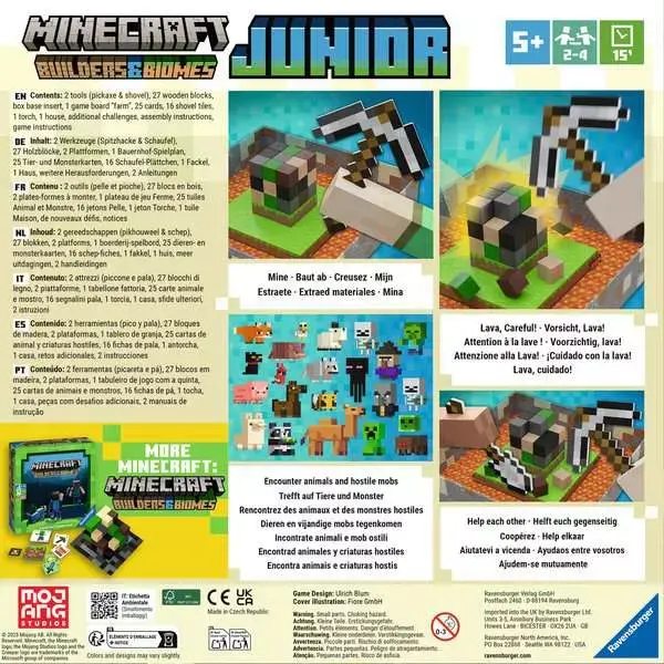 Ravensburger Minecraft Junior Board Game