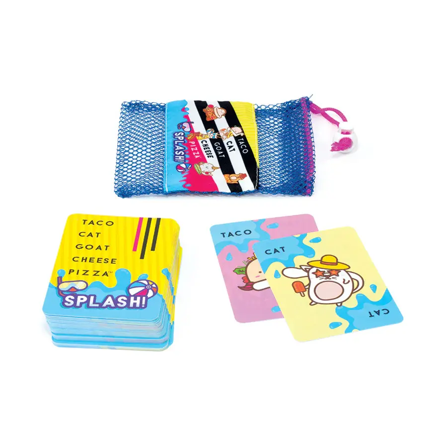 Blue Orange Taco Cat Goat Cheese Pizza Waterproof Game