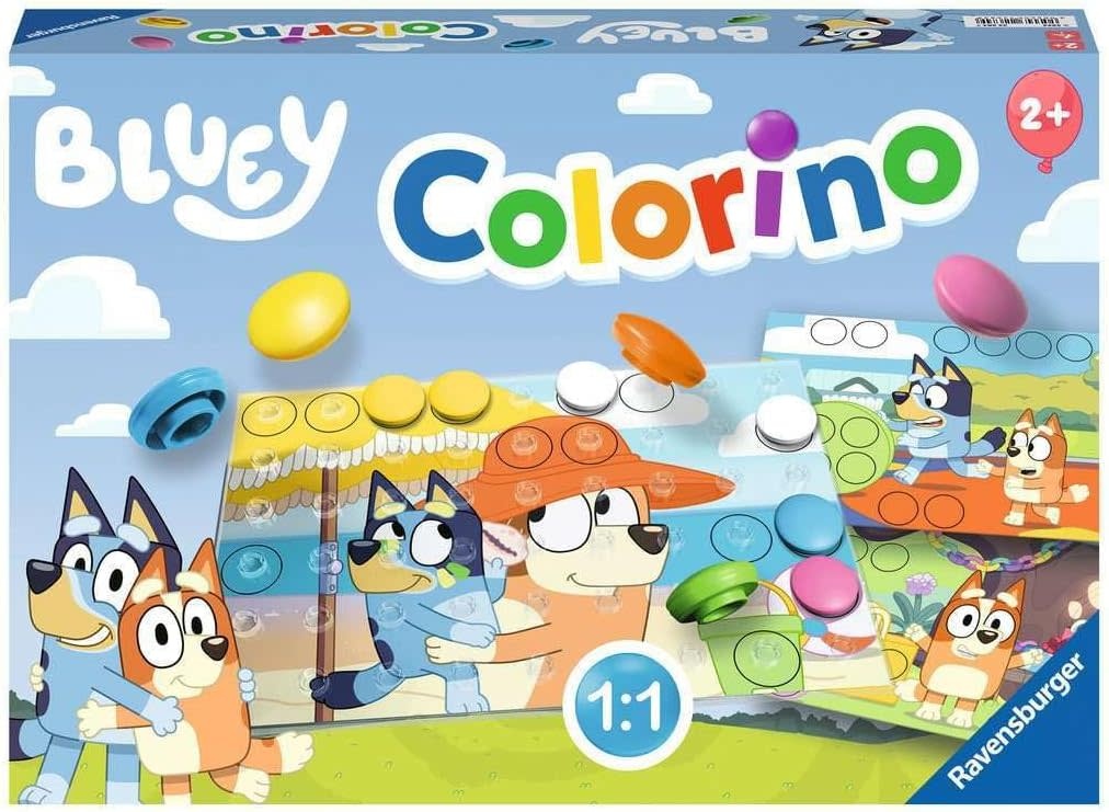 Colorino Game: Bluey