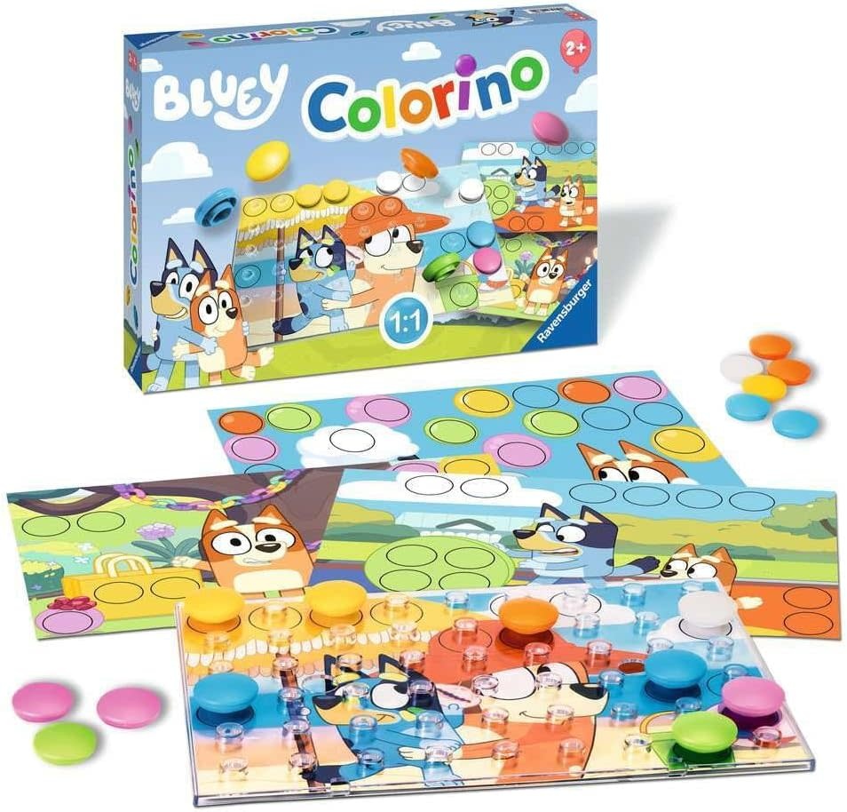 Colorino Game: Bluey