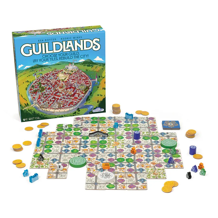 Blue Orange Guildlands Game
