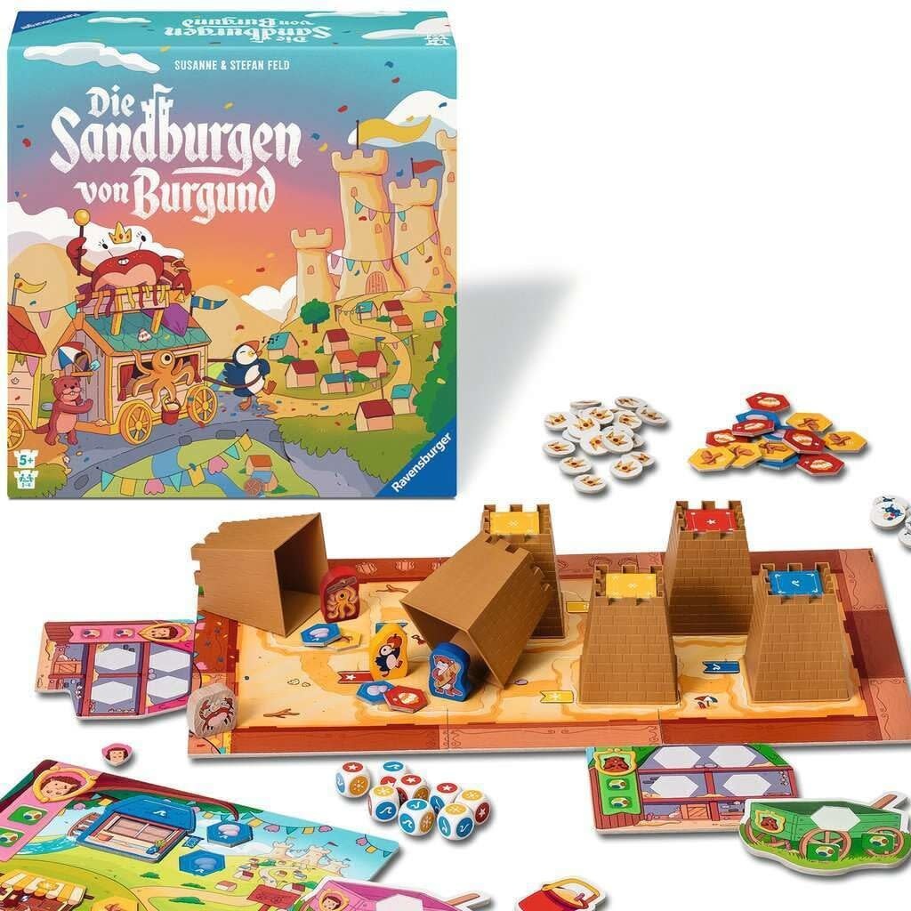 Ravensburger The Sandcastles of Burgundy Board Game
