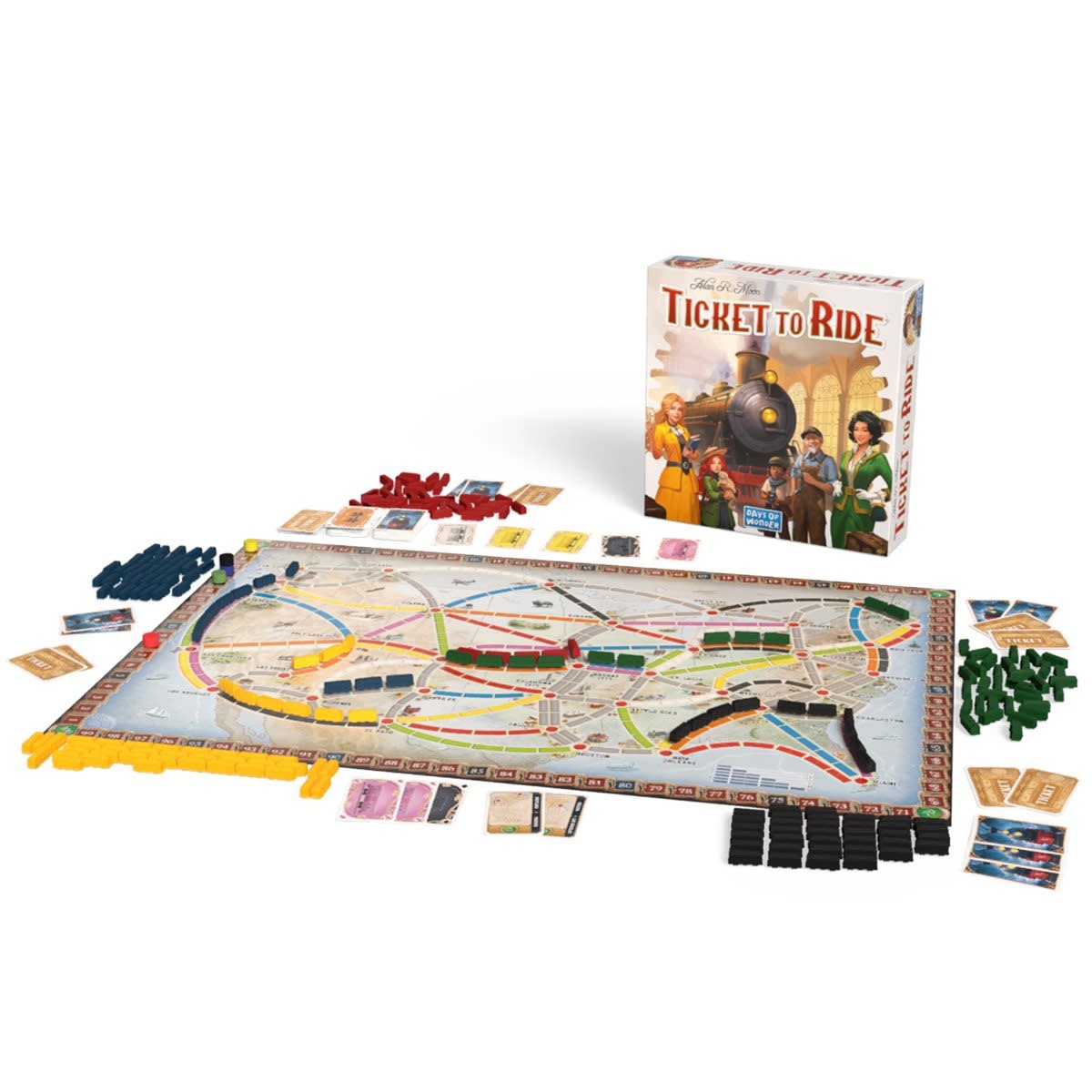 Days of Wonder Ticket to Ride Game Refresh