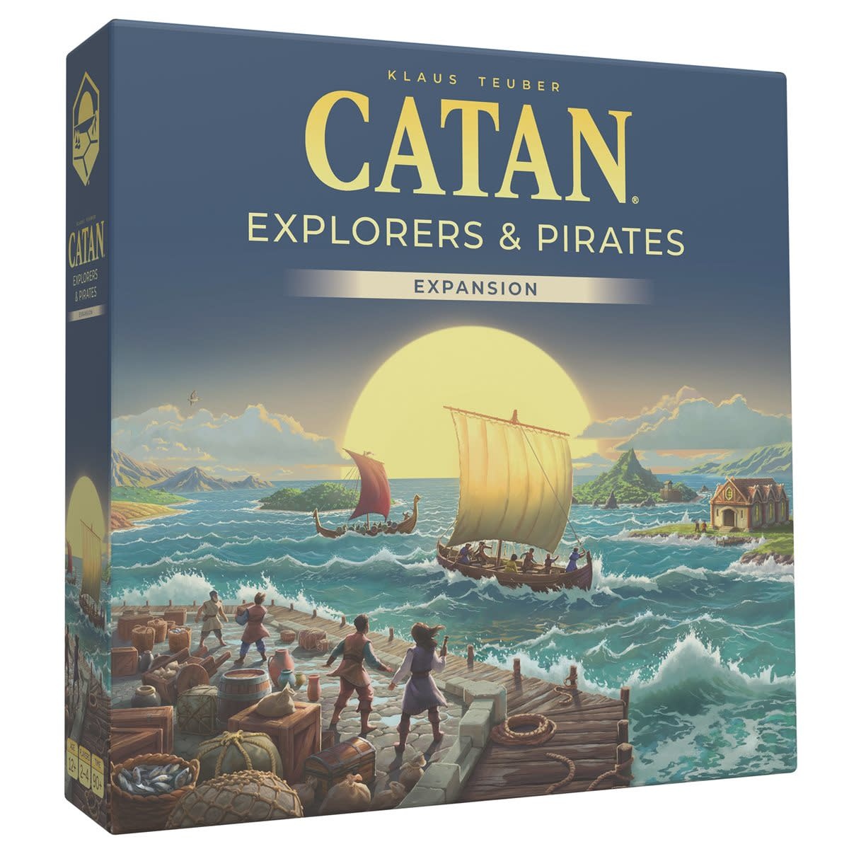 Catan Studios Catan Game Expansion: Explorers & Pirates 6th Edition