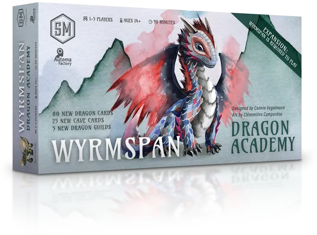 Wyrmspan Game Expansion Dragon Academy