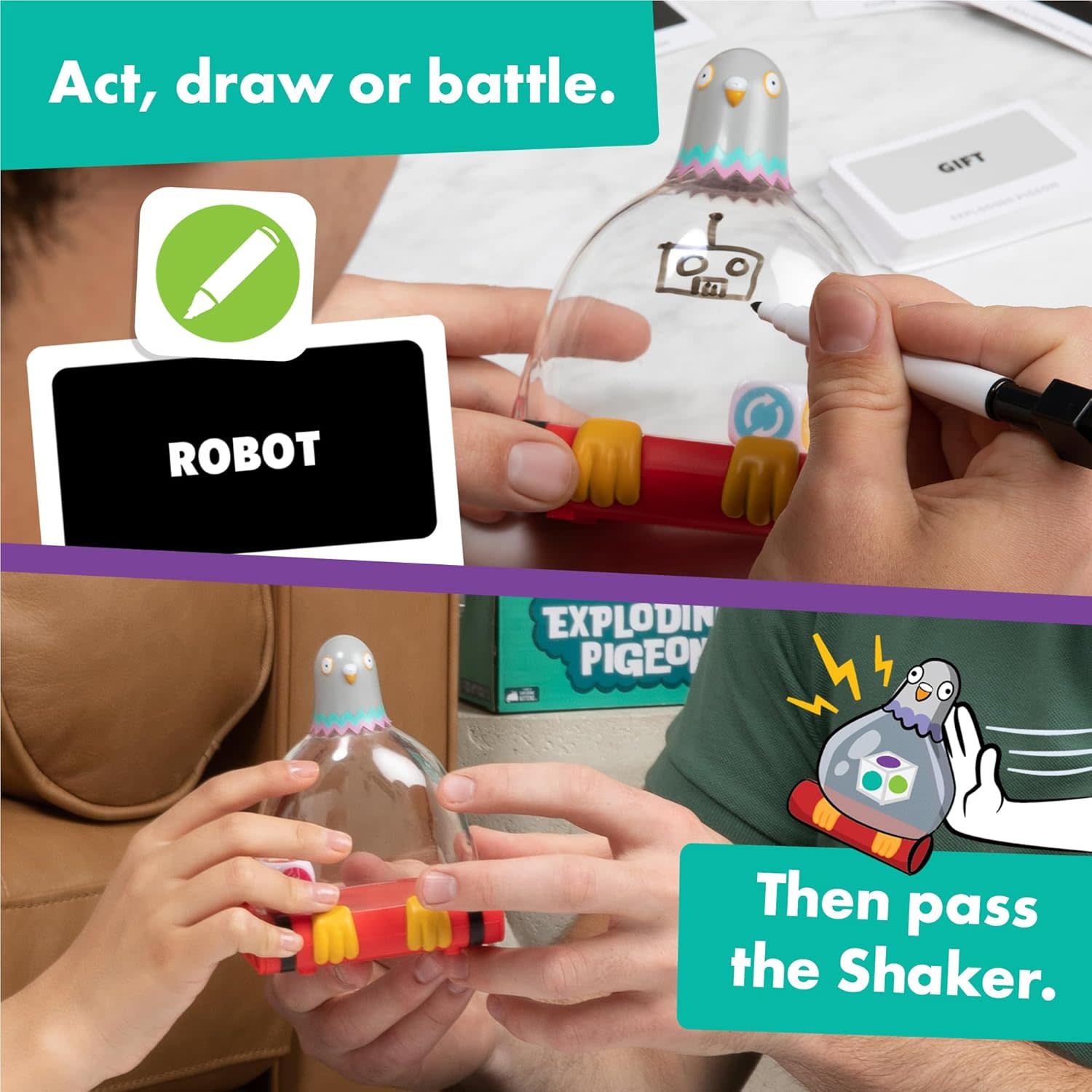 Exploding Pigeon Game