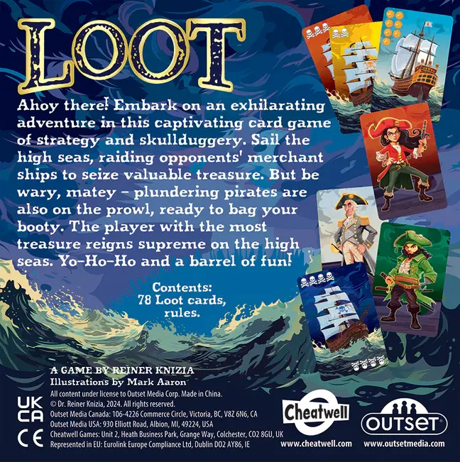 Outset Loot Card Game