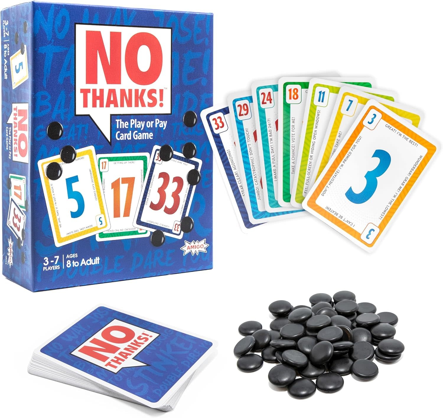 Amigo No Thanks Card Game