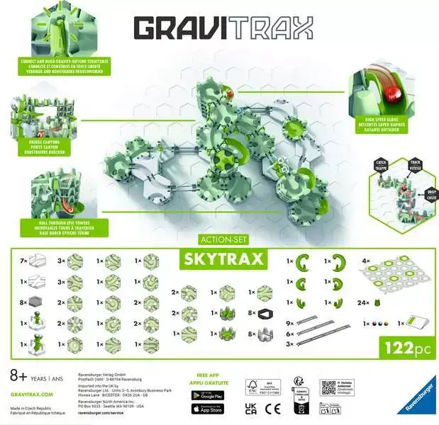 Gravitrax SkyTrax Action Set