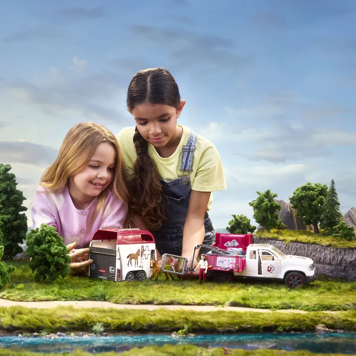 Schleich Schleich Horse Club Mobile Vet with Trailer