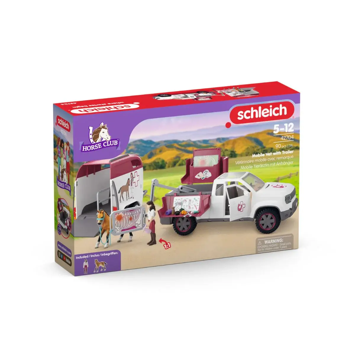 Schleich Schleich Horse Club Mobile Vet with Trailer