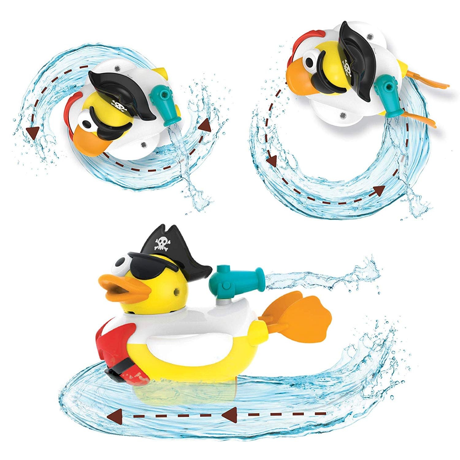 Yookidoo Yookidoo Bath Jet Duck Pirate