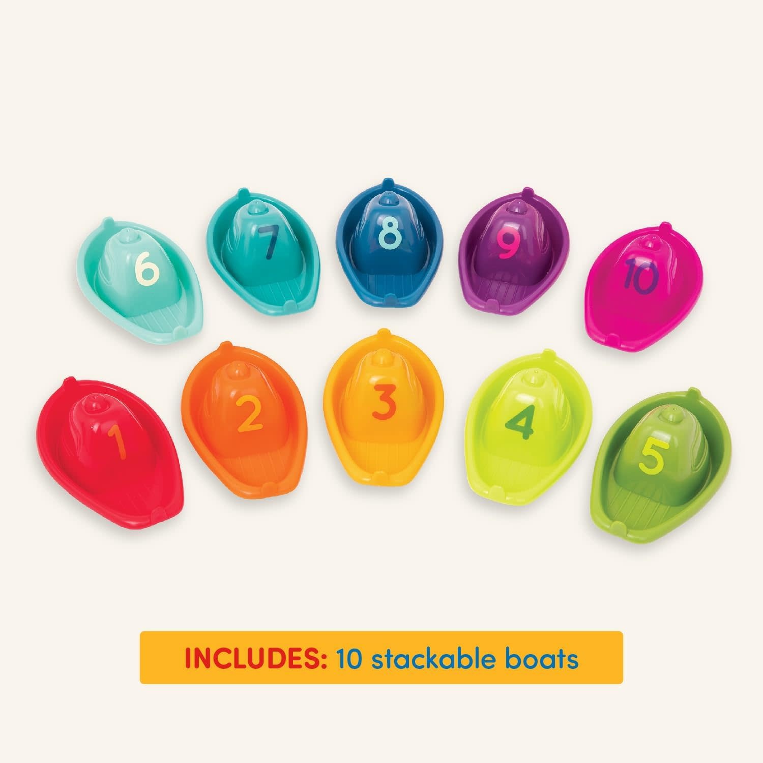 Battat Bath Stackin' Boats